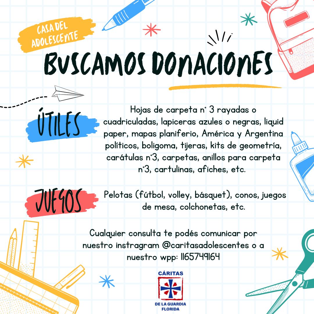 BUSCAMOS DONACIONES